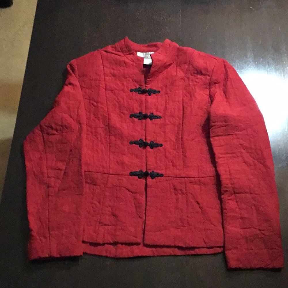 Red blazer